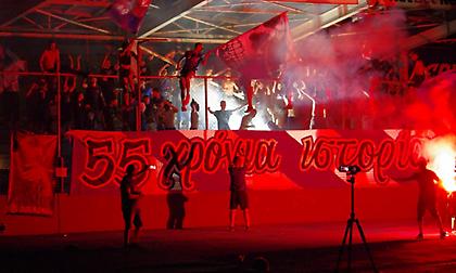 Γιορτή με pyroshow στους «Ζωσιμάδες» για τον ΠΑΣ