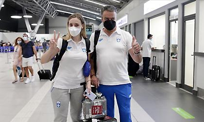 Έφυγε για Τόκιο η Κορακάκη: «Όλα θα κριθούν στον πόντο»