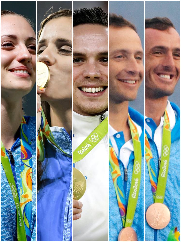 Η επιστροφή των πέντε: Οι Έλληνες που πήραν μετάλλιο στο Ρίο και πάνε Τόκιο