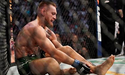 Ο ΜακΓκρέγκορ υποστηρίζει ότι έπαιξε με «ραγισμένο» κόκκαλο στο πόδι!