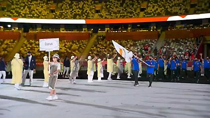 Τελετή Έναρξης: Η είσοδος της Κύπρου