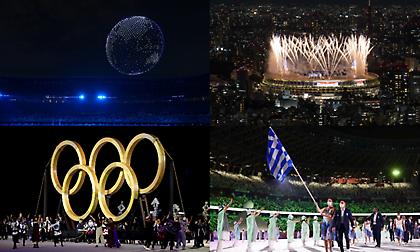 Η συγκινητική τελετή έναρξης των Ολυμπιακών Αγώνων του Τόκιο