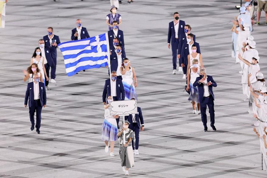 Τελετή Έναρξης: Η είσοδος της Ελλάδας με Πετρούνια-Κορακάκη - Ολυμπιακοί Αγώνες 2020 | sport-fm.gr: bwinΣΠΟΡ FM 94.6