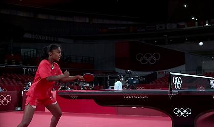 Εντυπωσίασε η 16χρονη Πριτικά στο πινγκ πονγκ