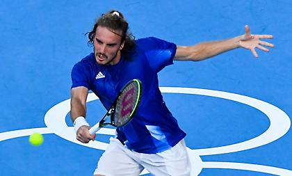 Τα highlights από τη νίκη του Τσιτσιπά στον πρώτο γύρο των Ολυμπιακών Αγώνων