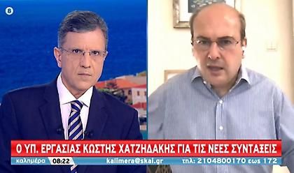 Χατζηδάκης σε ΣΚΑΪ: Τί θα γίνει με τον κατώτατο μισθό-Αύριο οι αποφάσεις της κυβέρνησης