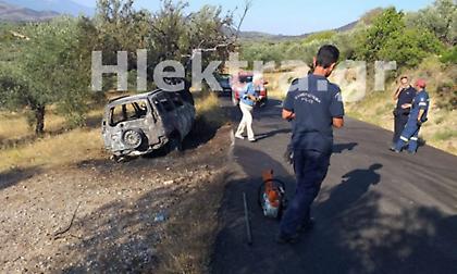 Σοκ στην Κορινθία: Ο ιερέας της Αλμυρής απανθρακωμένος εντός οχήματος