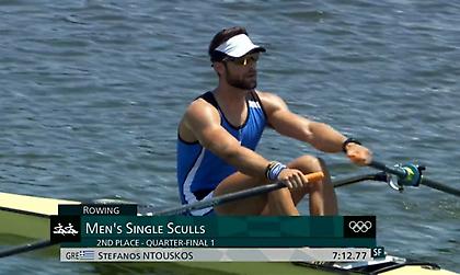 Στα ημιτελικά του μονού σκιφ Ντούσκος και Κυρίδου