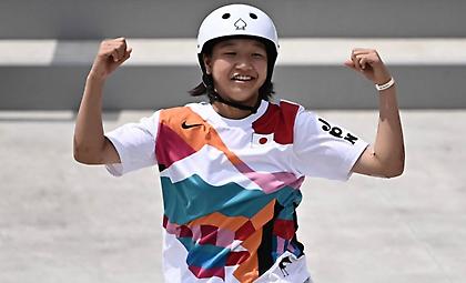 Η Γιαπωνέζα Νισίγια πήρε το χρυσό στο street skateboard σε ηλικία 13 ετών!