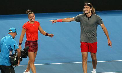 Νούμερο 2 στο ταμπλό του μικτού διπλού οι Σάκκαρη/Τσιτσιπάς