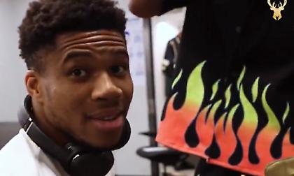 Η επική αντίδραση του Γιάννη όταν έμαθε πως τα παπούτσια του Τάκερ κοστίζουν 250.000 δολάρια!