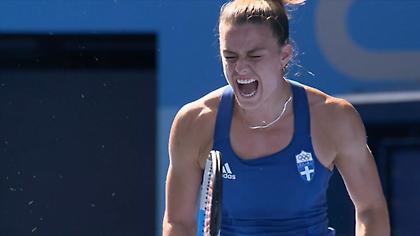 Σάκκαρη: Πήρε τέσσερα σερί γκέιμ!