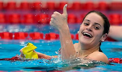 Χρυσό μετάλλιο και Ολυμπιακό ρεκόρ η ΜακΚίοουν στα 100μ. ύπτιο