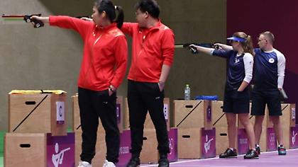 Κυριάρχησε η Κίνα στο αεροβόλο πιστόλι 10μ του μεικτού ομαδικού