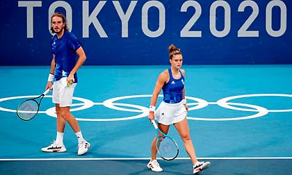 Τσιτσιπάς-Σάκκαρη: «Τιμητικό που παίζουμε για την Ελλάδα, αξίζαμε τη νίκη»