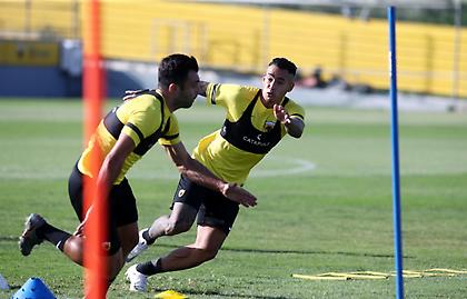 ΑΕΚ: Κλικ από την τελευταία προπόνηση εν όψει Βελέζ