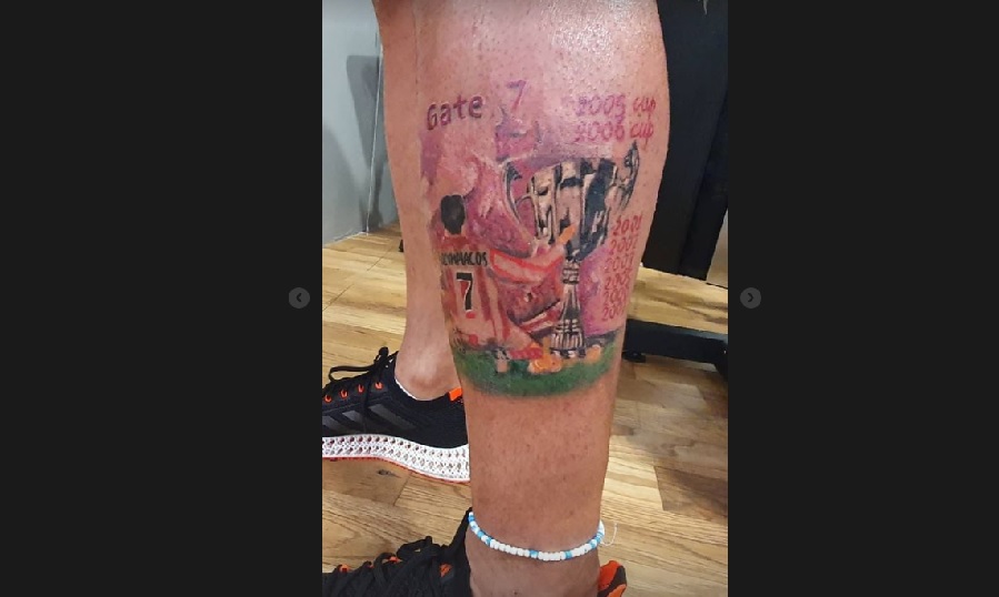 Καστίγιο: «Χτύπησε» Ολυμπιακό τατουάζ με Θύρα 7