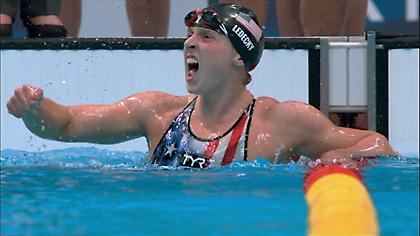 Έγραψε ιστορία η Λεντέκι, κατέκτησε το πρώτο χρυσό μετάλλιο στα 1.500μ. ελεύθερο