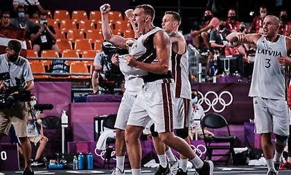 «Χρυσή» η Λετονία στο μπάσκετ 3Χ3 Ανδρών!