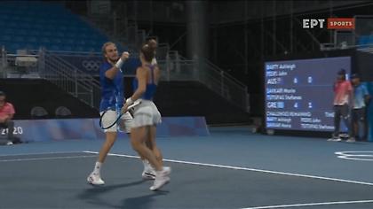 Ισοφάρισαν Τσιτσιπάς και Σάκκαρη τους Μπάρτι και Πιρς