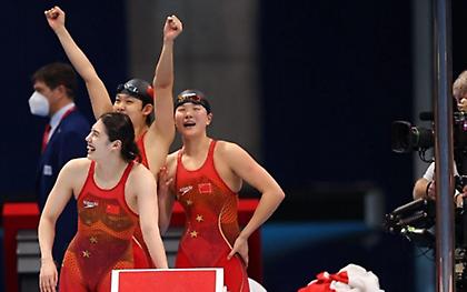 Κολύμβηση: Ιστορικό χρυσό με παγκόσμιο ρεκόρ η Κίνα στα 4Χ200 ελεύθερο