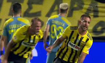 Ισοφάρισε το σκορ του Καζακστάν ο Άρης με κεφαλιά του Λούκας Σάσα!