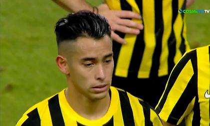 Η αντίδραση του Αραούχο μετά το χαμένο πέναλτι-αποκλεισμό