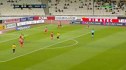 Τα highlights του ΑΕΚ-Βελέζ