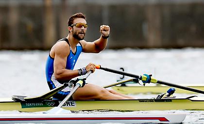 Ντούσκος: «Η καλύτερη στιγμή της ζωής μου, ελπίζω να είμαι το ίδιο και στους επόμενους Ολυμπιακούς»