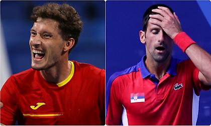 Εκτός βάθρου στο Τόκιο ο Τζόκοβιτς: Χάλκινος ο Καρένιο Μπούστα μετά από ματσάρα!