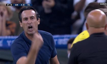 Αποβλήθηκε για διαμαρτυρία ο Έμερι - Παραλίγο σύρραξη με Σαμπαόλι!