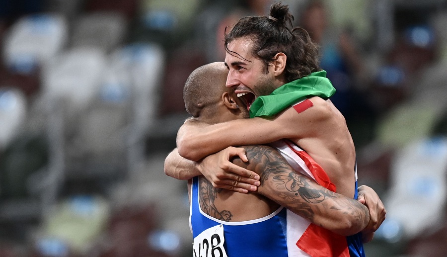 Ολυμπιακοί Αγώνες: Η αγκαλιά των «χρυσών» Ιταλών