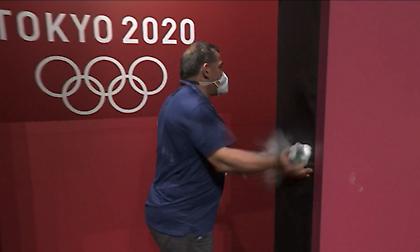 Η έντονη αντίδραση του Πύρρου Δήμα μετά την άκυρη προσπάθεια της αθλήτριάς του