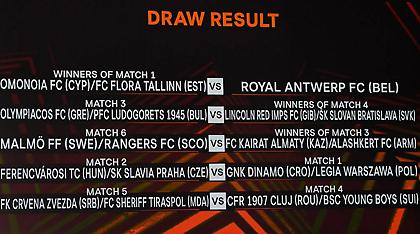 Με Λίνκολν ή Σλόβαν ο Ολυμπιακός, αν αποκλειστεί από τη Λουντογκόρετς