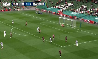 Δύο καλές στιγμές για τον ΠΑΟΚ μέσα σε ένα λεπτό