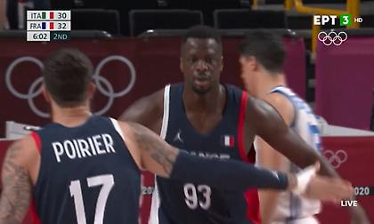 Καθοριστικός και εντυπωσιακός ο Φαλ για τη Γαλλία στο πρώτο ημίχρονο κόντρα στους Ιταλούς!