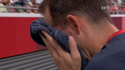 Φοβερή στιγμή: Τα δάκρυα του Λαβιλενί και η παρηγοριά από τον Ντουπλάντις