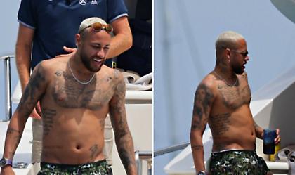 Το ρίχνει έξω στις διακοπές του ο Νεϊμάρ, εξαφανίστηκαν οι κοιλιακοί