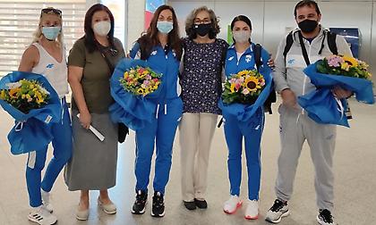 Επέστρεψαν από το Τόκιο Παπαχρήστου, Σπανουδάκη, Αναγνωστοπούλου