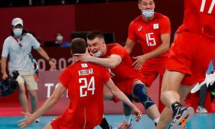 Στον τελικό του βόλεϊ ανδρών η Ρωσία με ανατροπή επί της Βραζιλίας