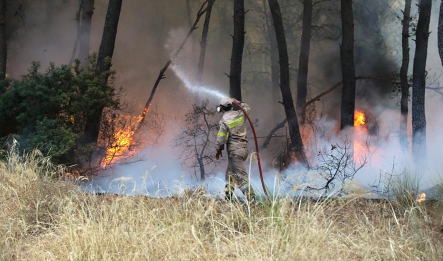 Αττική: Tα πύρινα μέτωπα και η εξέλιξή τους