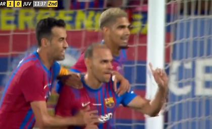 Καρφωτή κεφαλιά Μπρέιθγουεϊτ για το 2-0 της Μπαρτσελόνα