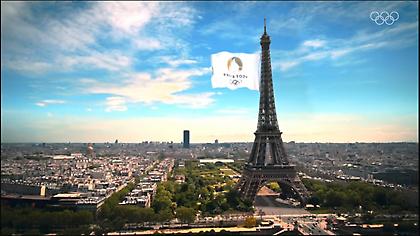 Θεαματική ατμόσφαιρα στο Παρίσι για τους Ολυμπιακούς Αγώνες του 2024