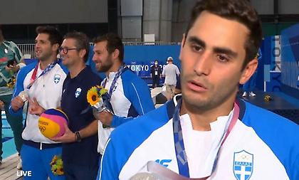 Καπότσης: «Δεν μπορούμε να γιορτάσουμε γιατί στην Ελλάδα έχουμε πόλεμο, το μετάλλιο ανήκει σε όλους»