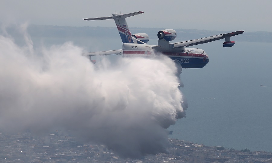 Beriev-200: Η μάχη του «Ρώσου γίγαντα» στην Εύβοια