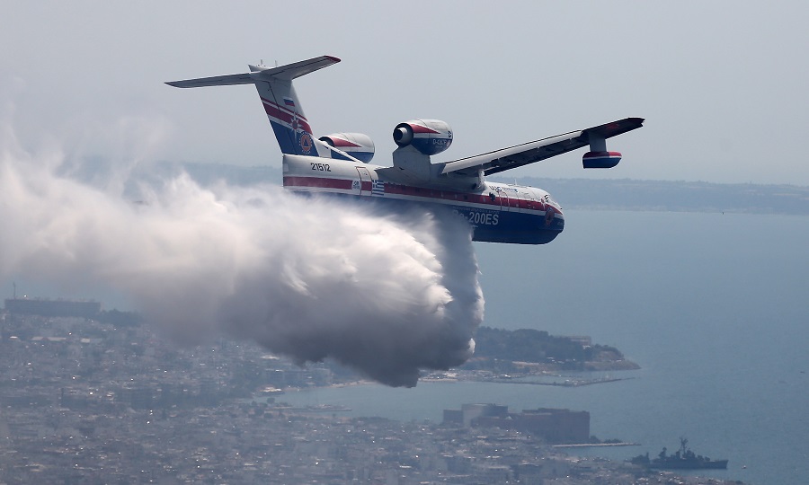 Beriev-200: Η μάχη του «Ρώσου γίγαντα» στην Εύβοια