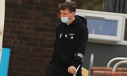 Με νάρθηκα και πατερίτσα ο Ρόμπερτσον