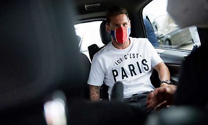 Η πρώτη μέρα του Μέσι στην Παρί Σεν Ζερμέν