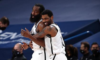 Νετς: Αισιοδοξία για την ανανέωση των Ίρβινγκ και Χάρντεν