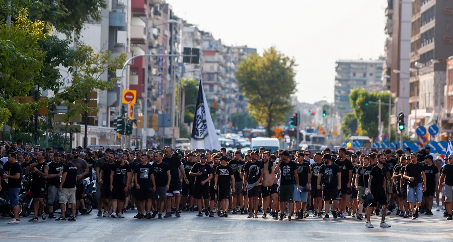 ΠΑΟΚ: Η πορεία διαμαρτυρίας των φίλων του